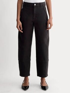 Everlane Utility Barrel Pants in Black
